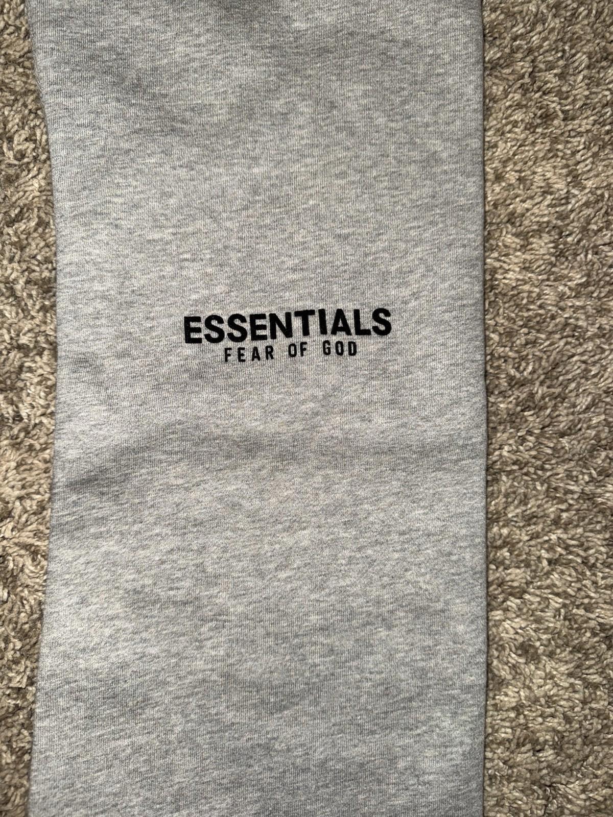 Fear of God Essentials Sweatpants Dark Oatmeal Size Small New With Tags