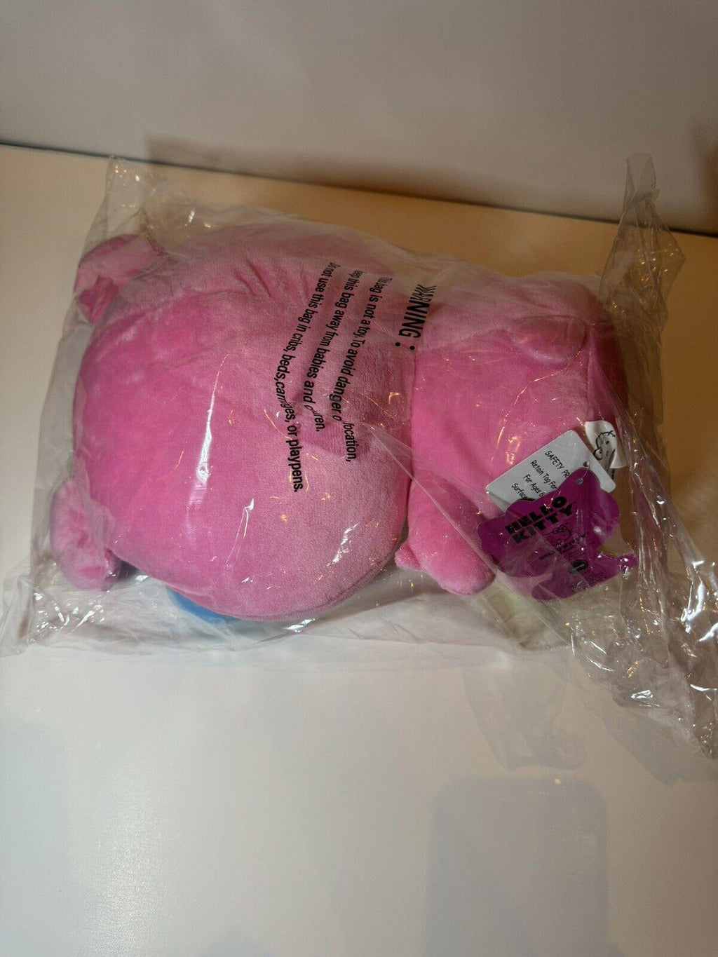 13” Hello Kitty Sanrio Kawaii Frog Suit Plush Figure BLUE