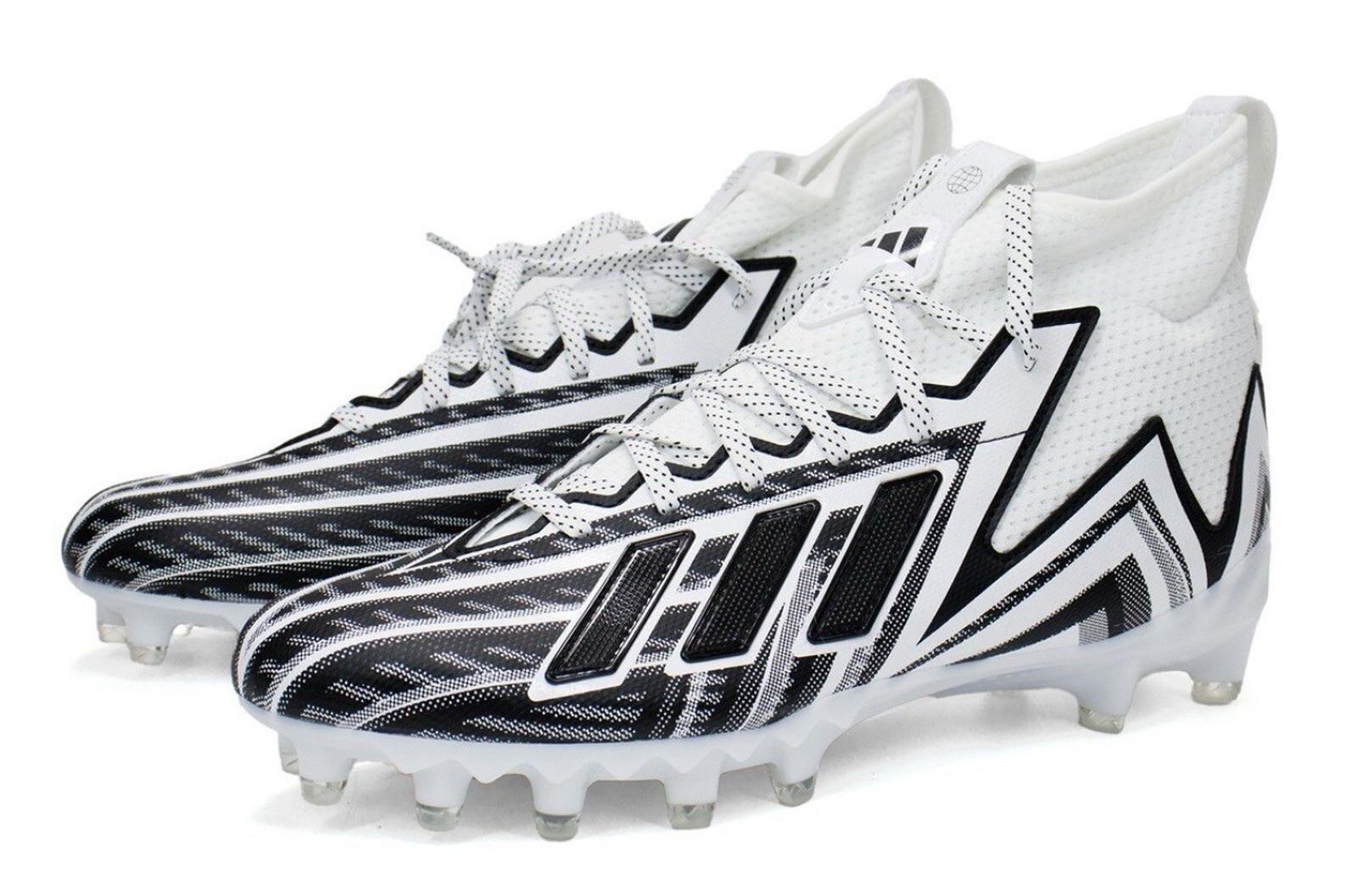 Adidas Freak 23 Inline Football Cleats HP2455 Black & White Men’s Size 10.5 New