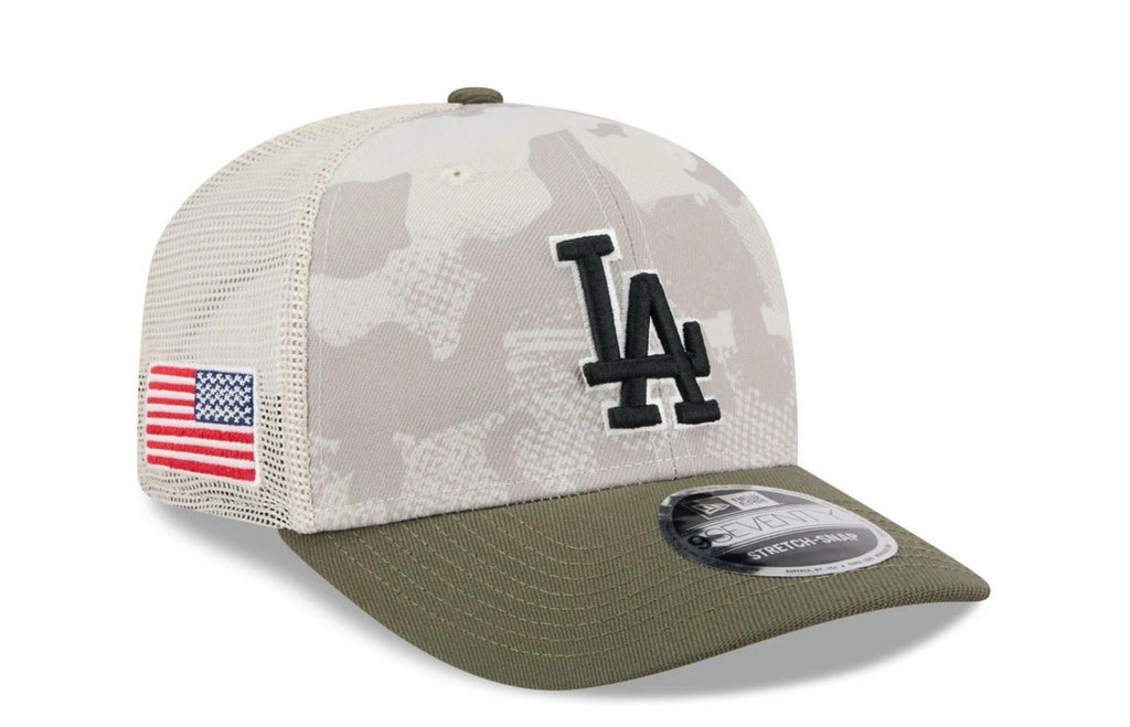 Los Angeles Dodgers New Era 2025 Armed Forces Day 9SEVENTY On field cap NEW