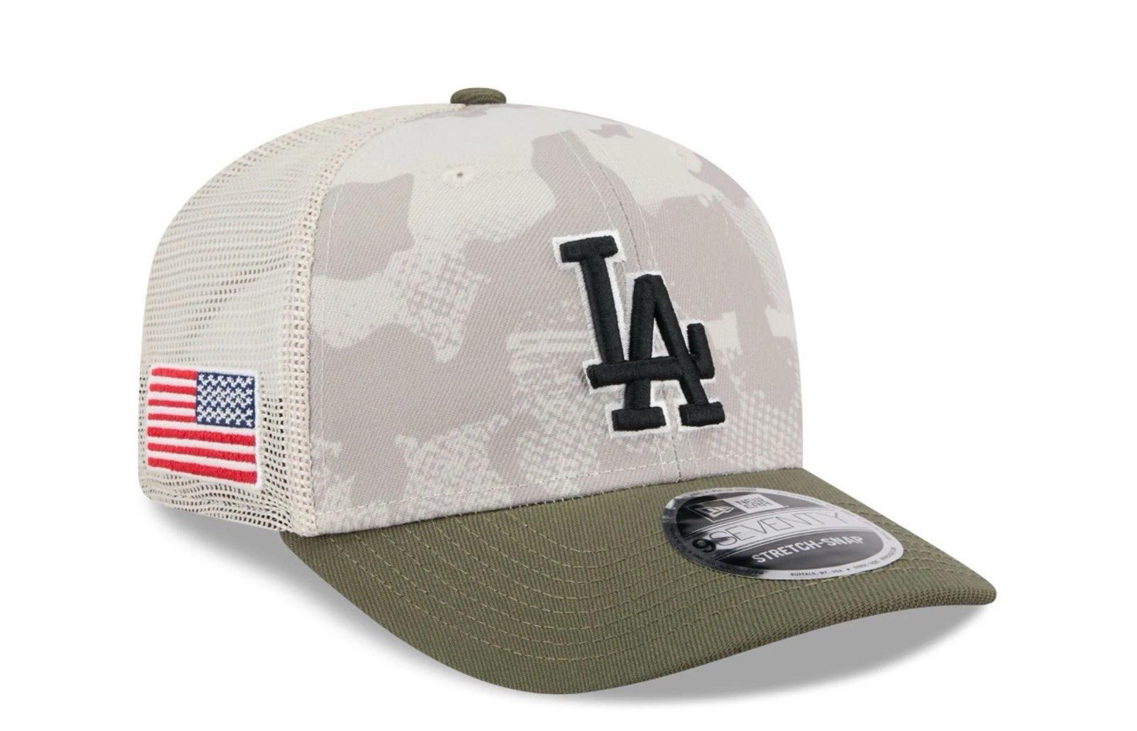 Los Angeles Dodgers New Era 2025 Armed Forces Day 9SEVENTY On field cap NEW