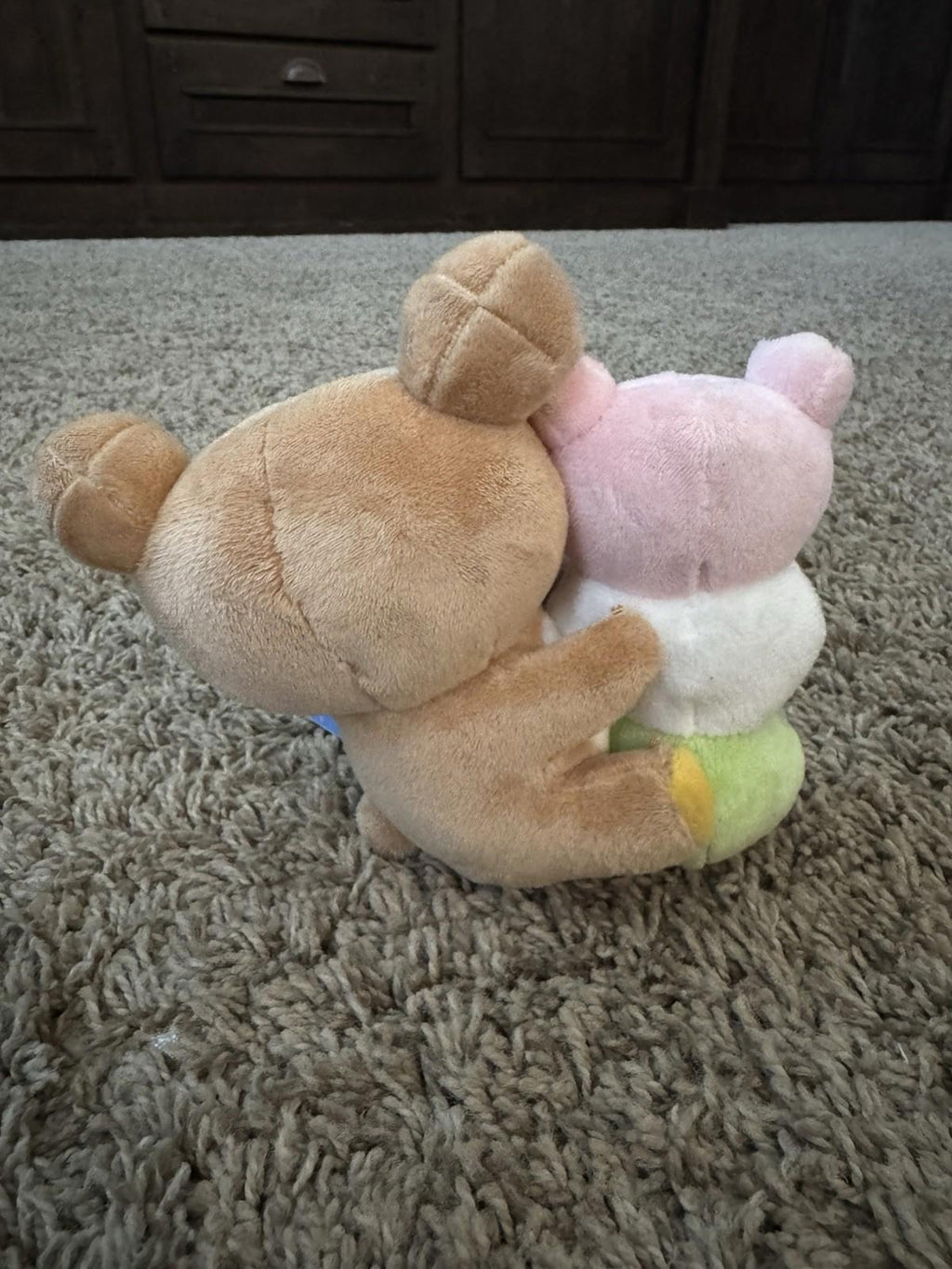 NEW San-X Rilakkuma on Botchan Dango Brown Licensed Plush Stuffed Toy NWT