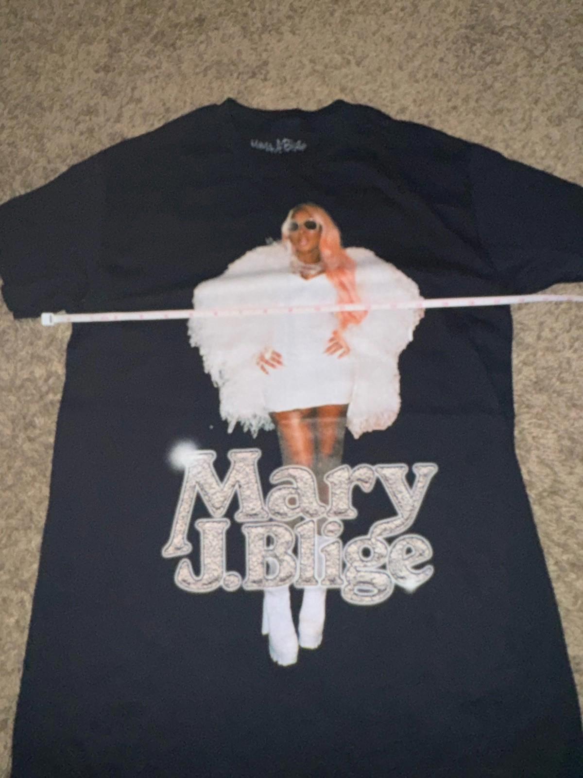 NEW! Mary j Blige Graphic T- Shirt The for Mary My Fans Black Size SMALL NWOT