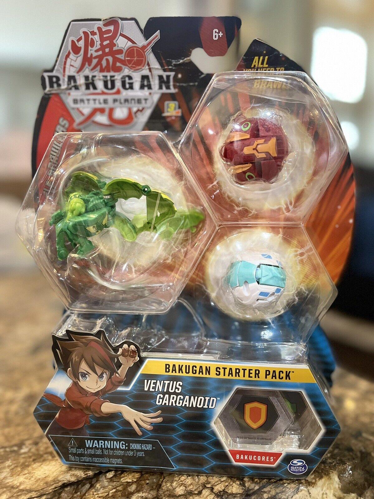 Bakugan Battle Planet Ventus Garganoid NEW SEALED RARE