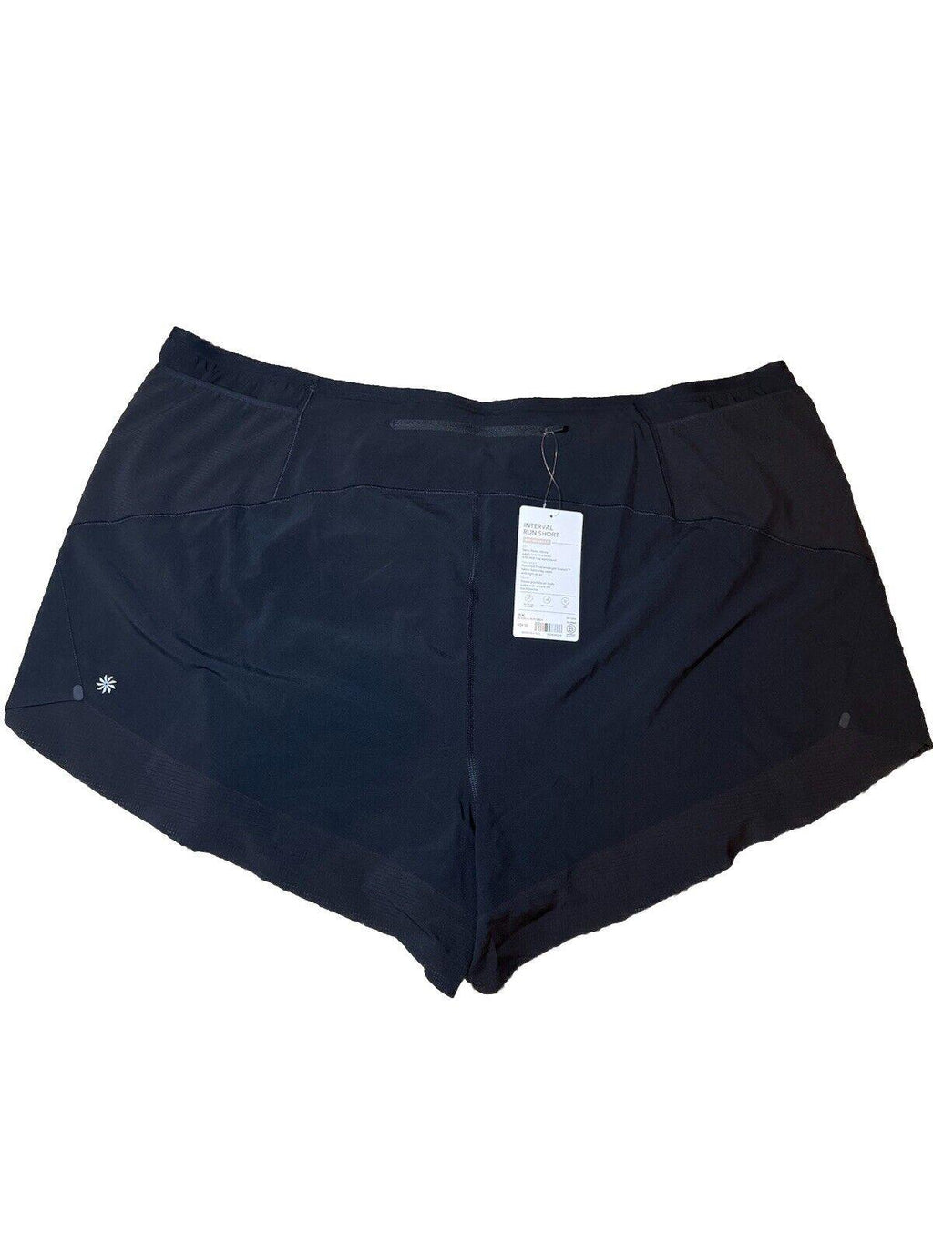 Athleta Interval Run Short-Black-Size 3X-NWT