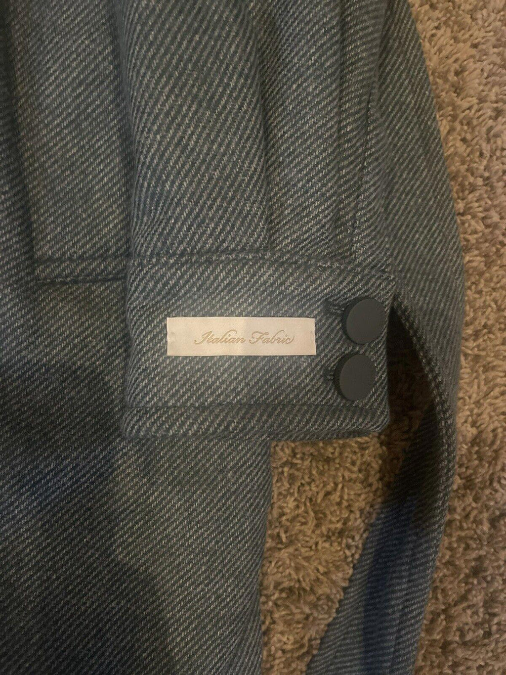 TED BAKER Wool Blend Emerii Belted Oversized Shacket Sz6