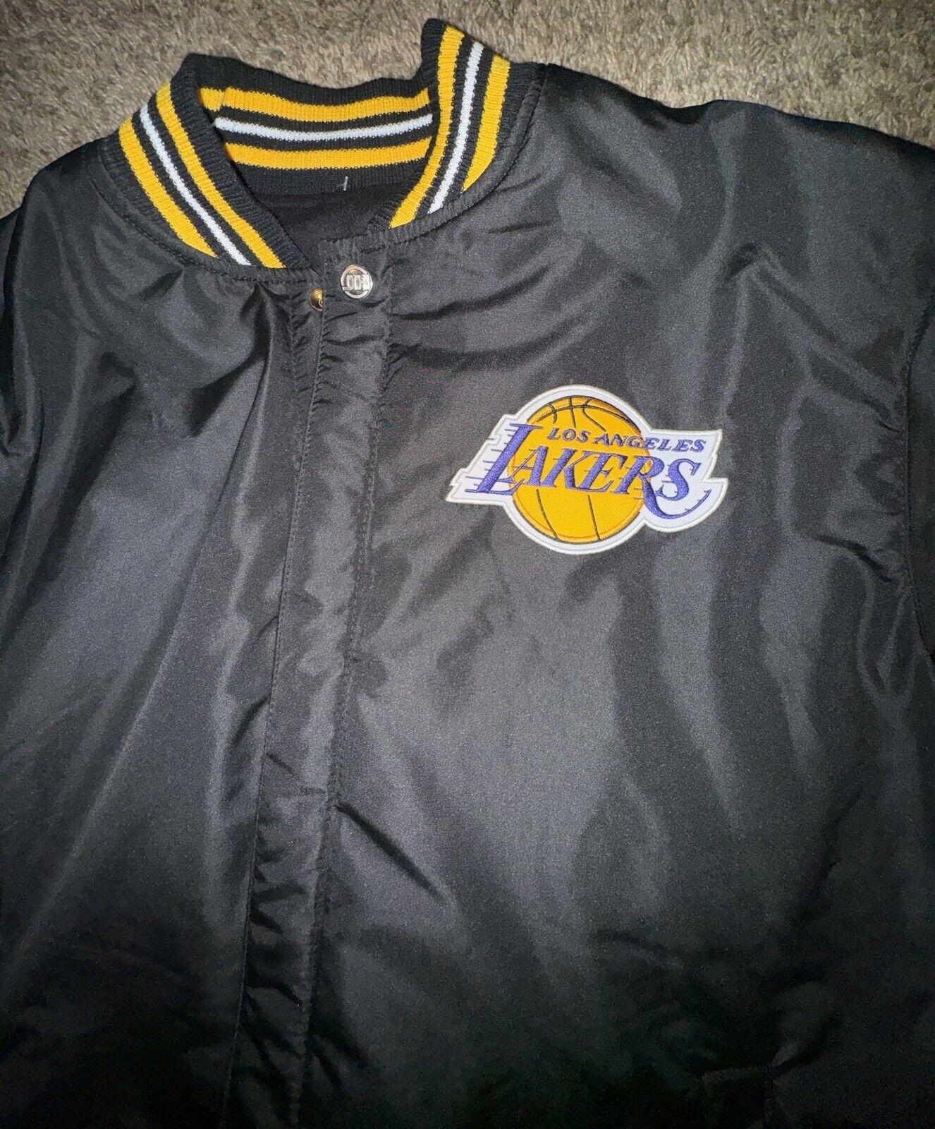NBA Los Angeles Lakers JH Design Wool Reversible Jacket