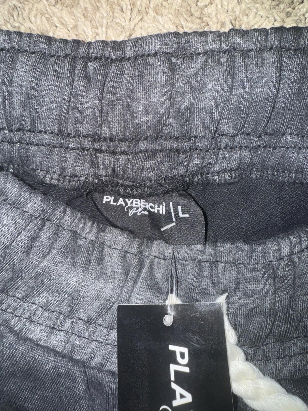 NEW! PlayBenchi Plush Sweat Pants Large NWT MSRP $195