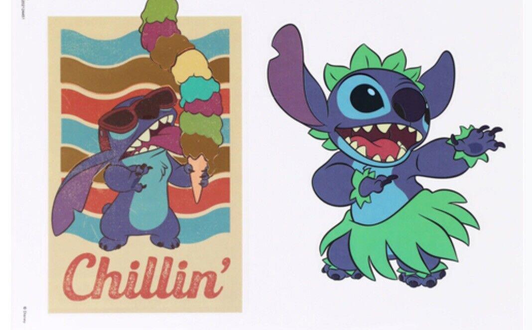 Disney’s STITCH Device DECALS New - By Sandy Lion NEW In package!