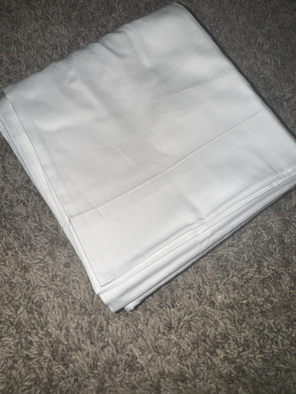 NWOT Set Of 2 Sferra Murano Sateen Pima Cotton Pillowcases King NEW