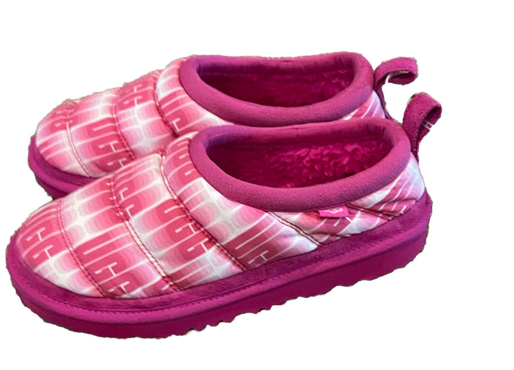 NEW Kids PINK UGG Tasman LTA Wavelength Slippers size 5