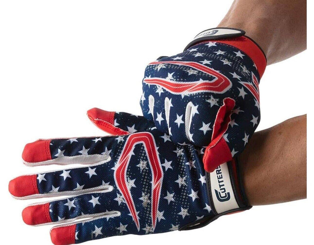Cutters Football Glove Game Day Receiver. Silicone Grip Glove for Receivers Flag
