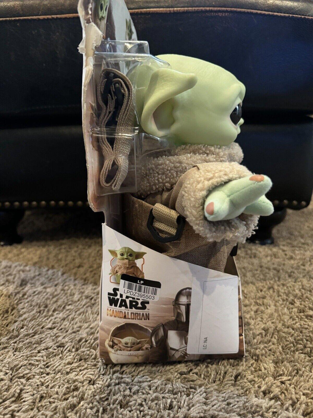 Baby Yoda 11.5" Star Wars Mandalorian Child Grogu Talkin bag