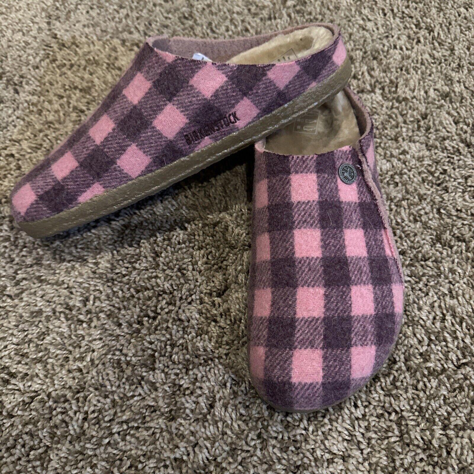 Birkenstock Honnef low suede 38 & 39 regular Pink Berry shoes women. NEW