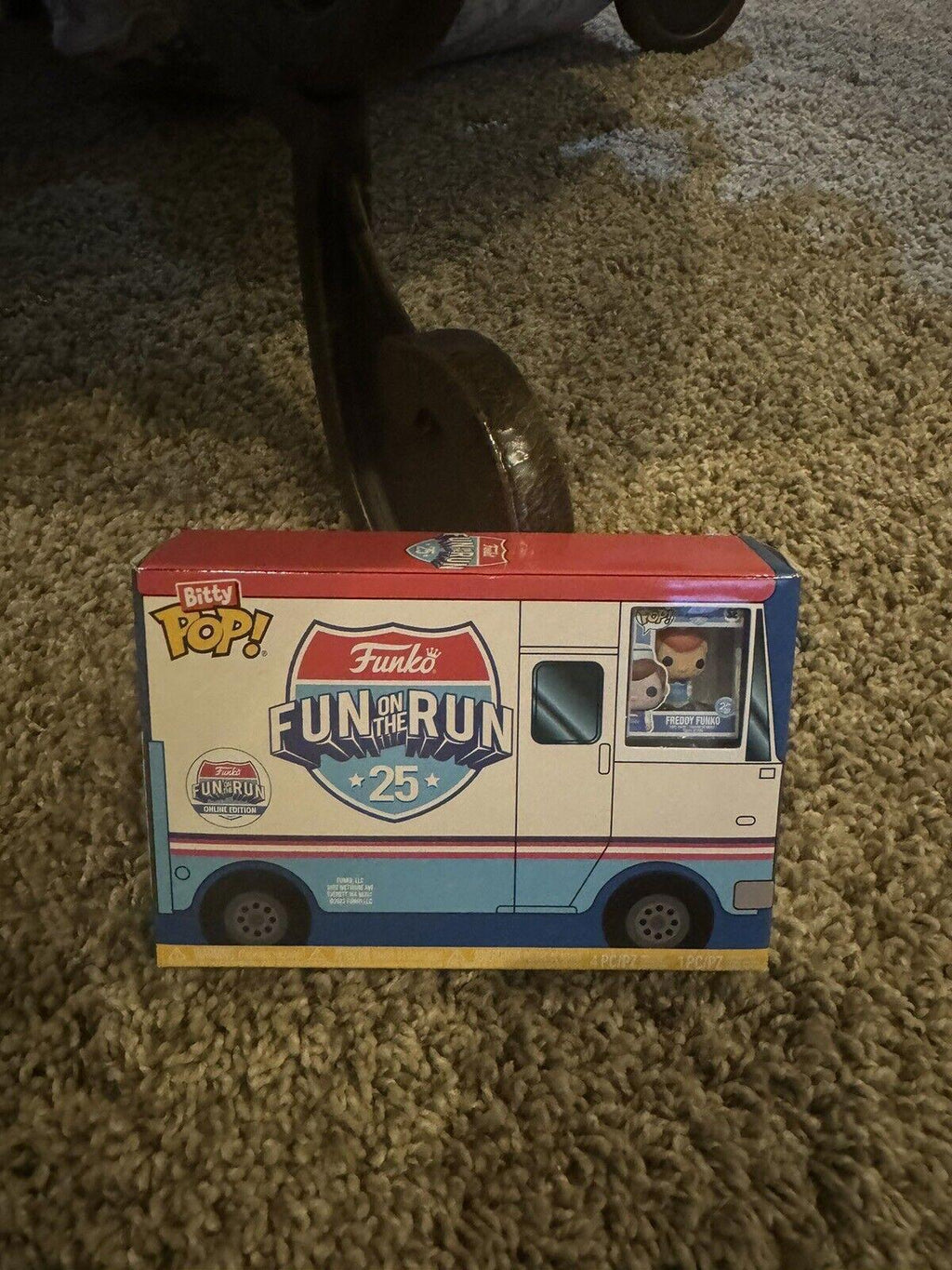 Funko 25th Anni Fun on the Run Box Freddy Funko