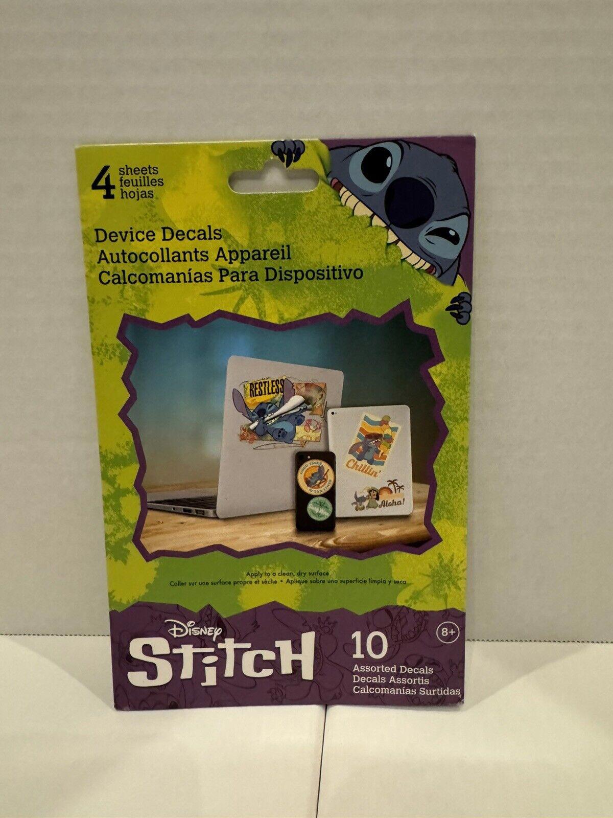 Disney’s STITCH Device DECALS New - By Sandy Lion NEW In package!