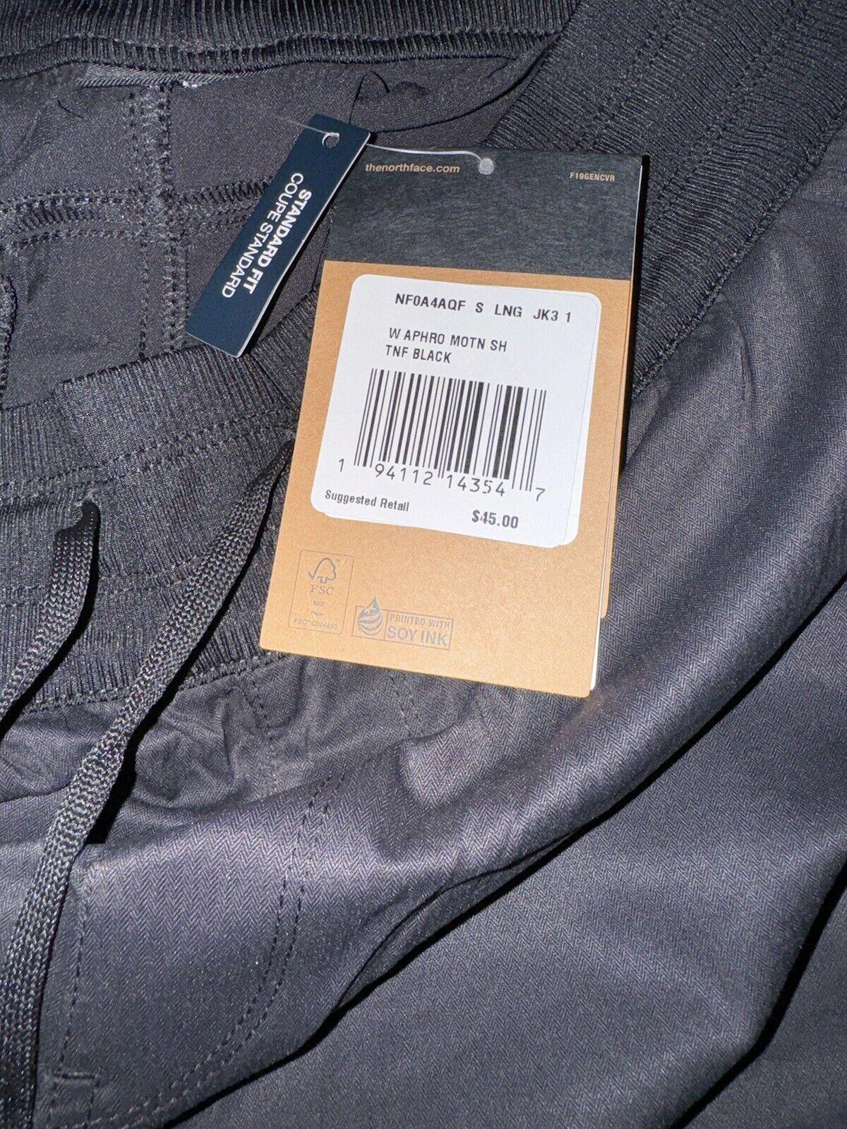 North Face Women Black Aphrodite Motion Bermuda Short SM NEW