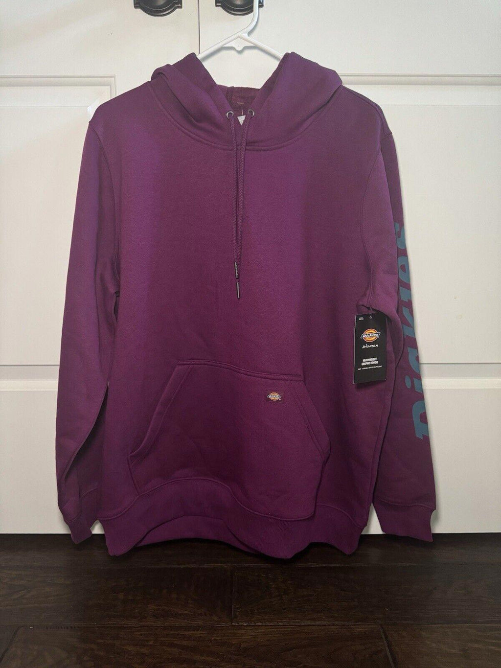 Dickies Women’s Hoodie Fleece Sweatshirt Relaxed Fit L