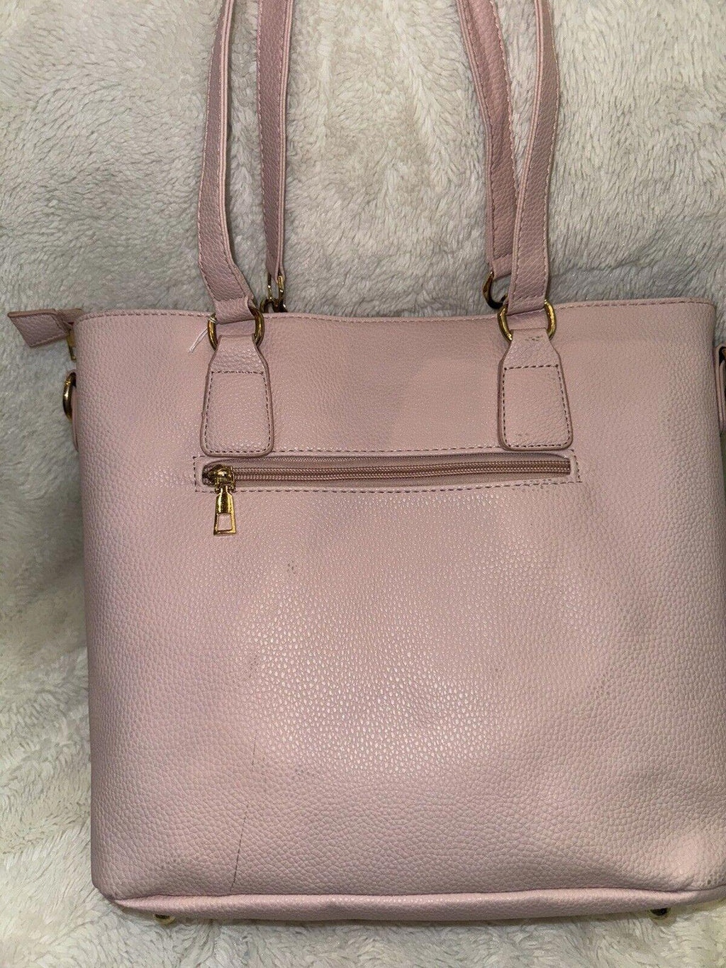 Mei & Ge pink 6-pc Set, Purse, Wallet, Makeup Bag, Clutch,