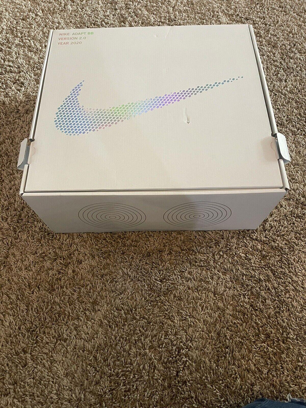 Sz 14 Nike Adapt BB 2.0 TieDye Auto Lace tighten USB Charger
