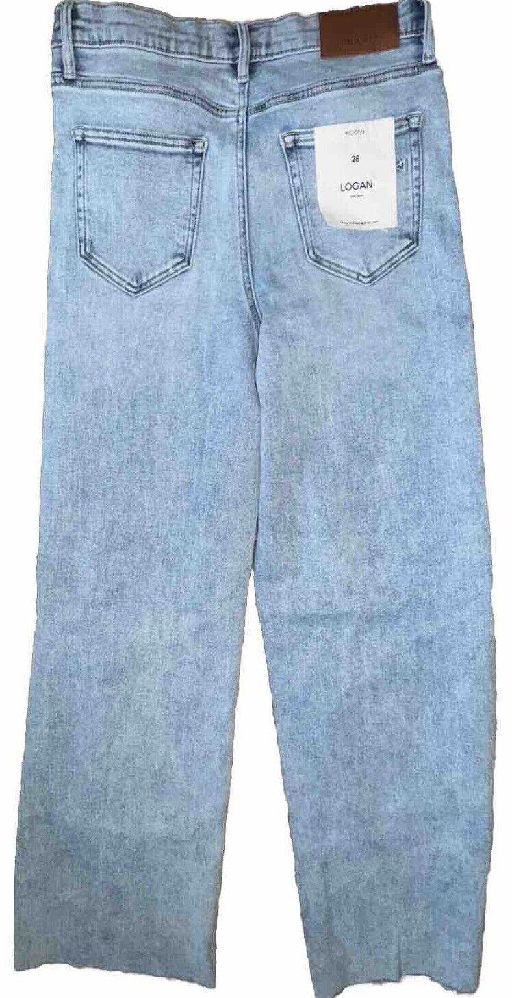 Hidden Logan Distressed High Rise Dad Jean for Women 28