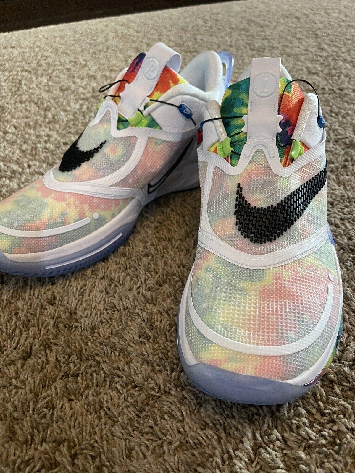 Sz 14 Nike Adapt BB 2.0 TieDye Auto Lace tighten USB Charger