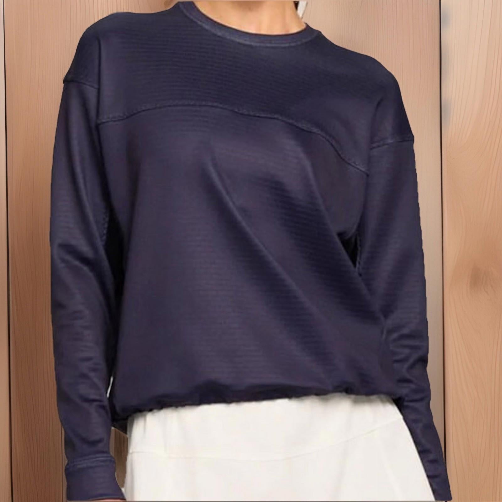 NEW! Lija Pacer Long Sleeve Womens Tennis Shirt Post game pullover NWT