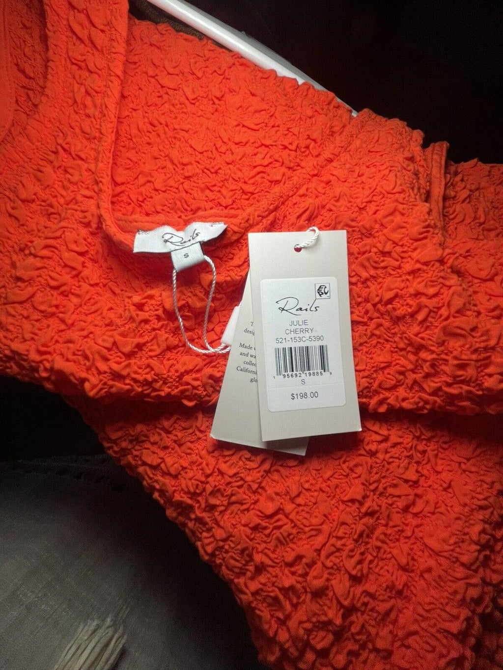 NWT - Rails Julie Cherry Dress. Sz S