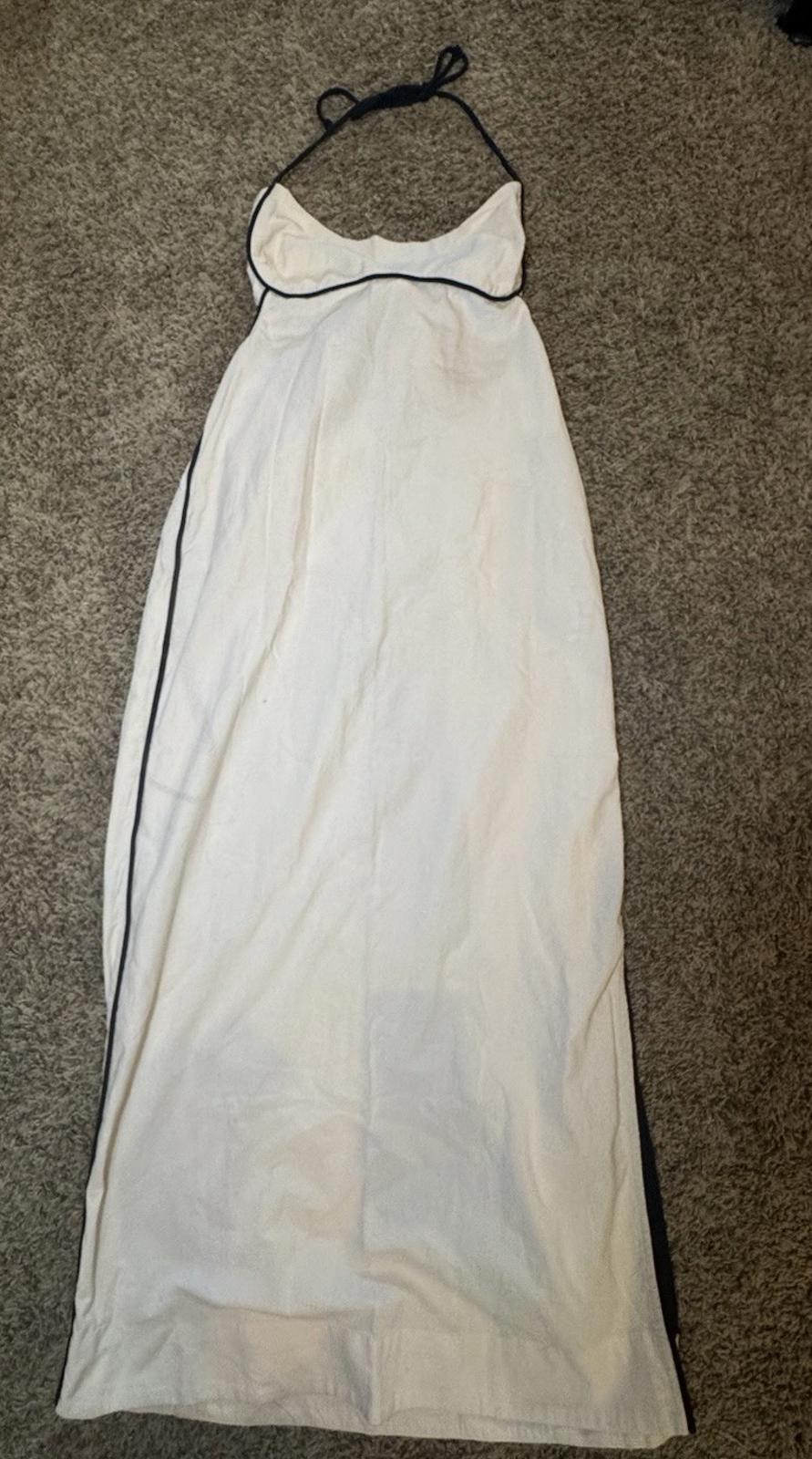 Free People Free-est Summer in Capri Dress Midi Side Slit Medium NEW