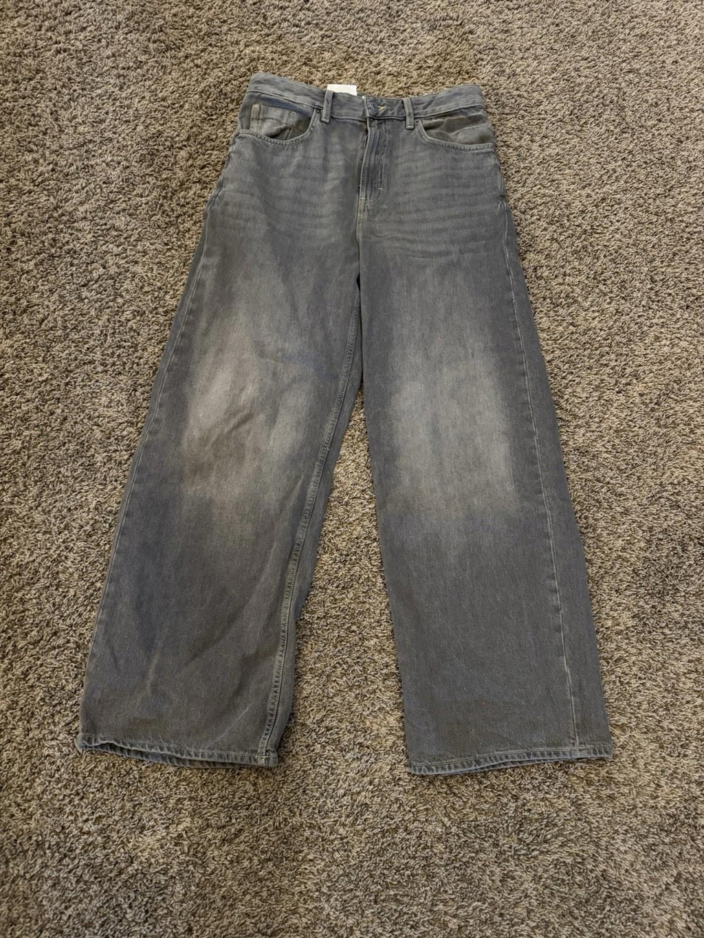 COTTON:ON Super Baggy Jeans in Y2K Washed Grey, size 30 NEW