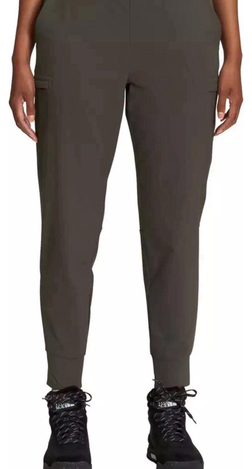 NWT The North Face Women Taupe Green Laterra Jogger Pants MD