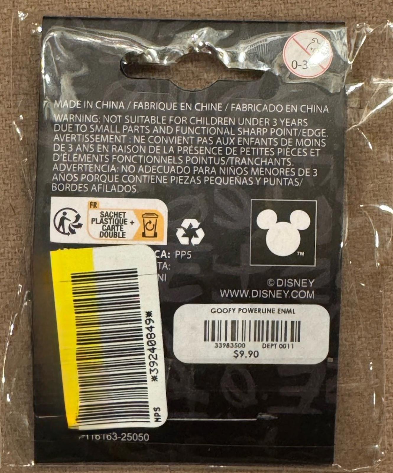 Disney A Goofy Movie Powerline World Tour '95 Enamel Character Pin New