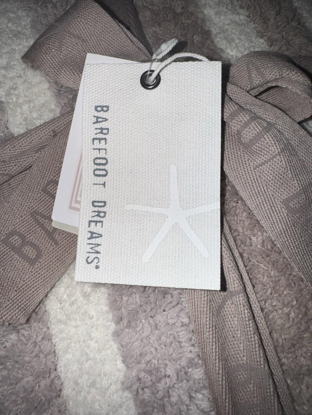 NEW $198 BAREFOOT DREAMS CozyChic Throw Blanket Prismatic 54” X 72” NWT