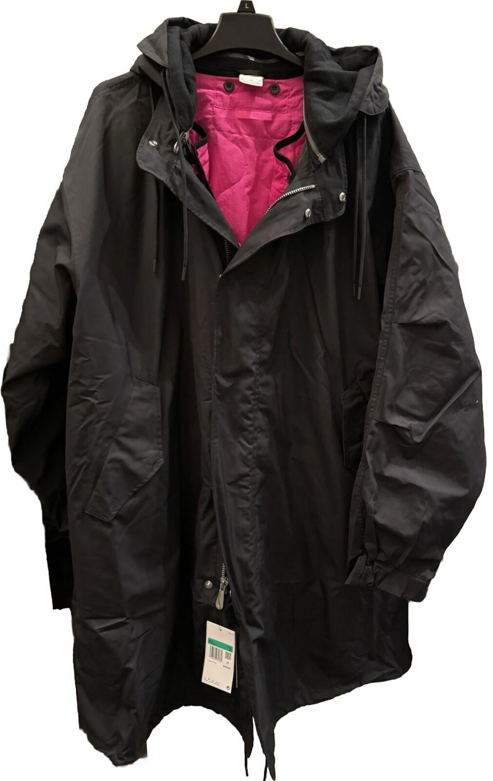 Nike Therma-Fit Life 3-in-1 Parka Jacket Black Pink Mens LG