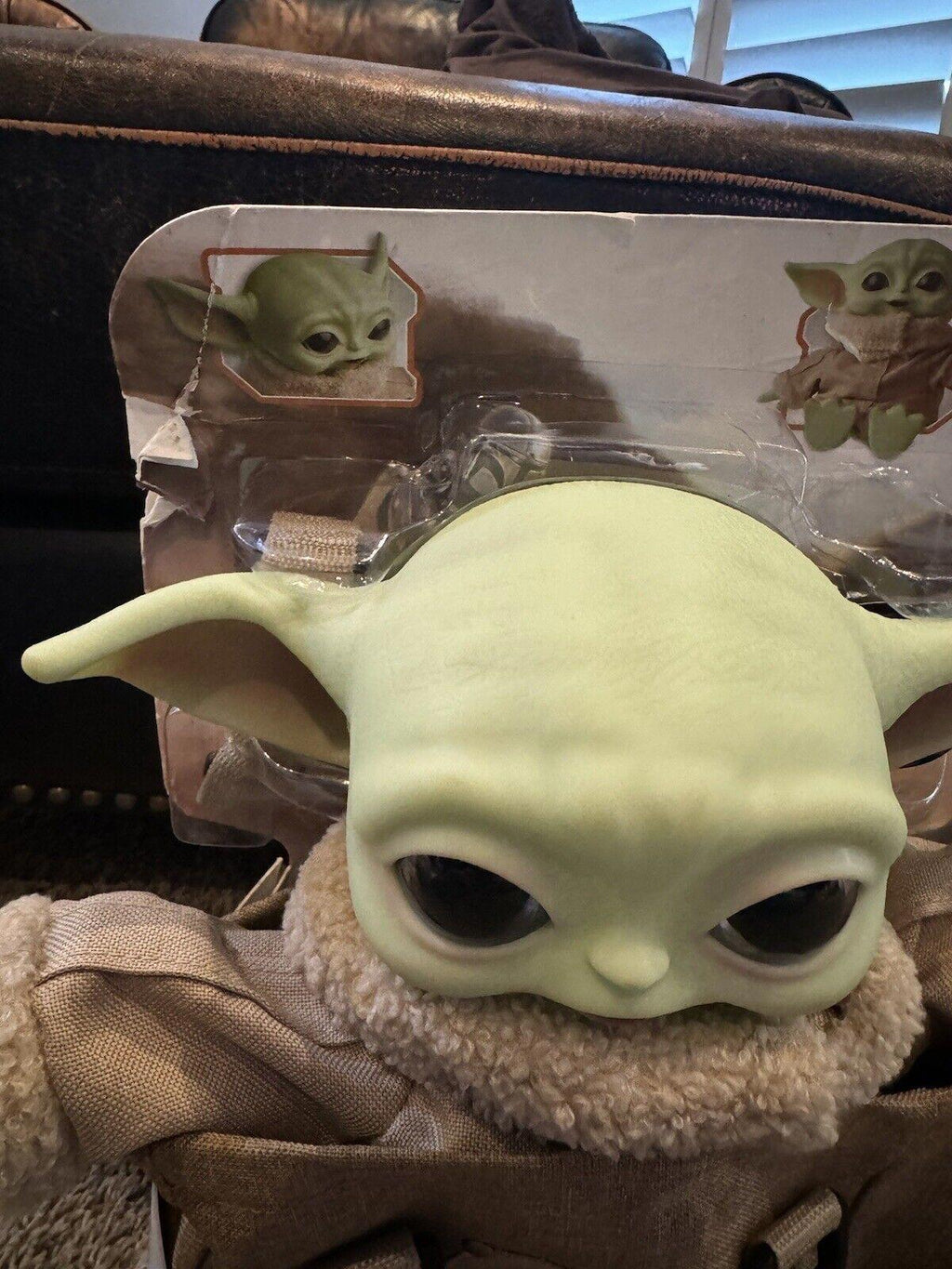 Baby Yoda 11.5" Star Wars Mandalorian Child Grogu Talkin bag