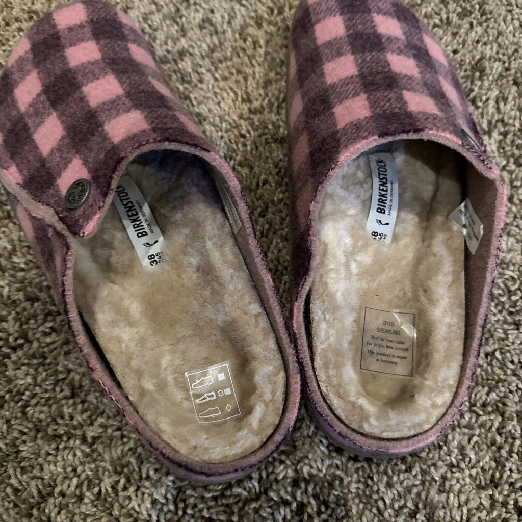 Birkenstock Honnef low suede 38 & 39 regular Pink Berry shoes women. NEW