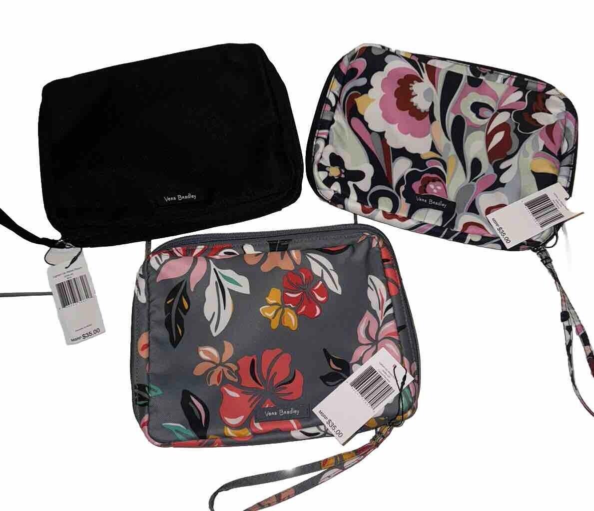 VERA BRADLEY Lighten Up Wipes Pouch Bag Case- 3 Styles & Colors AVAILABLE NWT