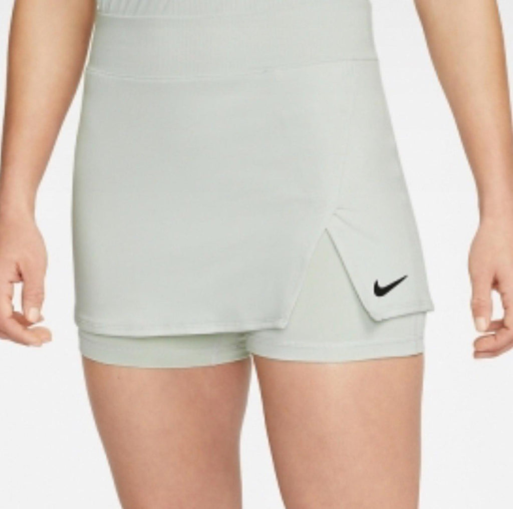 Nike Court Tennis Victory Skort DH9552 034 Green Gray Women's Size M