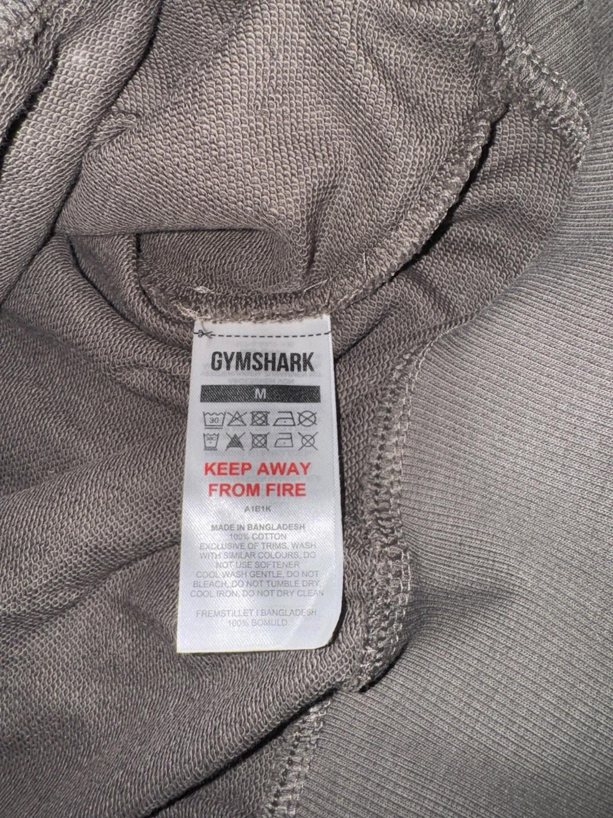 GYMSHARK Training Dept. Oversized Hoodie Men's Size M Camo Brown NWOT!