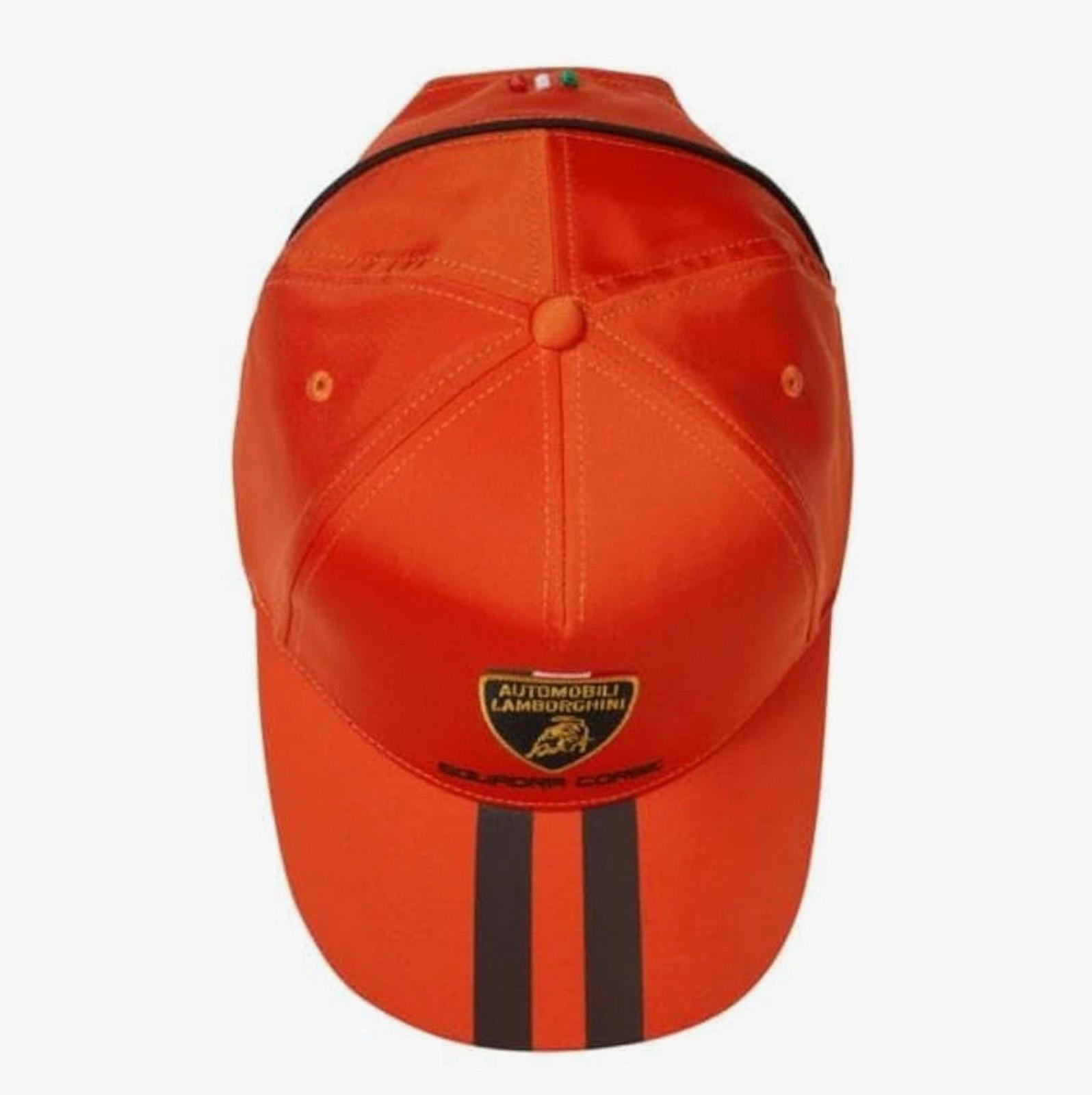 Automobili Lamborghini Squadra Corse Travel Cap hat (orange) LB17CAP2OR