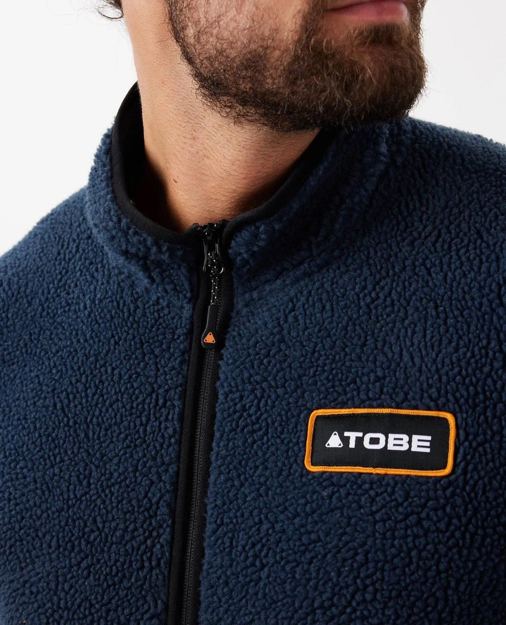 NEW! Tobe Terra Fleece Pile Jacket. Large. Midnight navy NWT