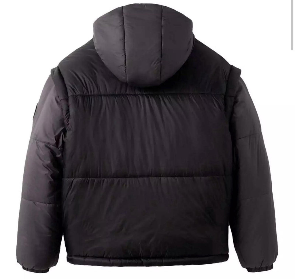 UGG Kristian Convertible Reversible Puffer Jacket Unisex Water Resistant S/M New