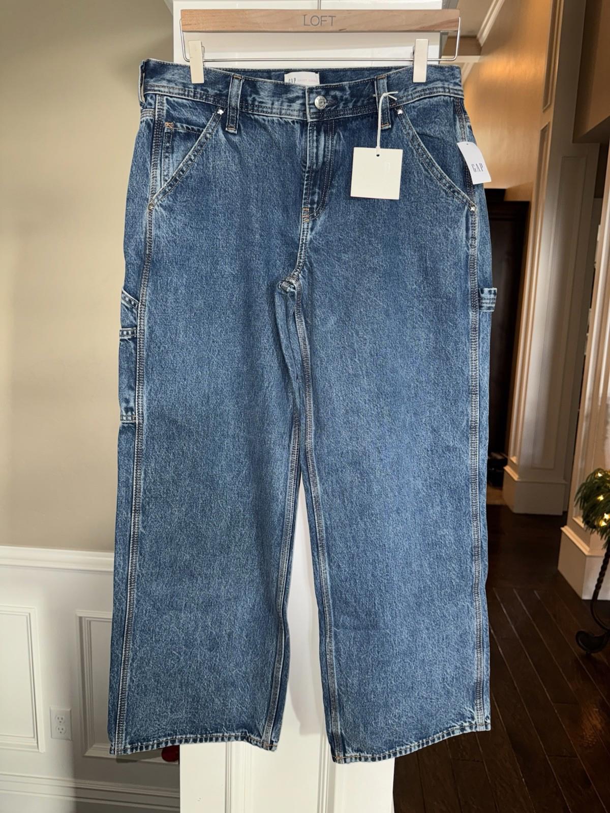 NWT SZ 29/8 Gap × Sandy Liang Low Rise ‘90s Loose Carpenter Jeans RARE! Sold out