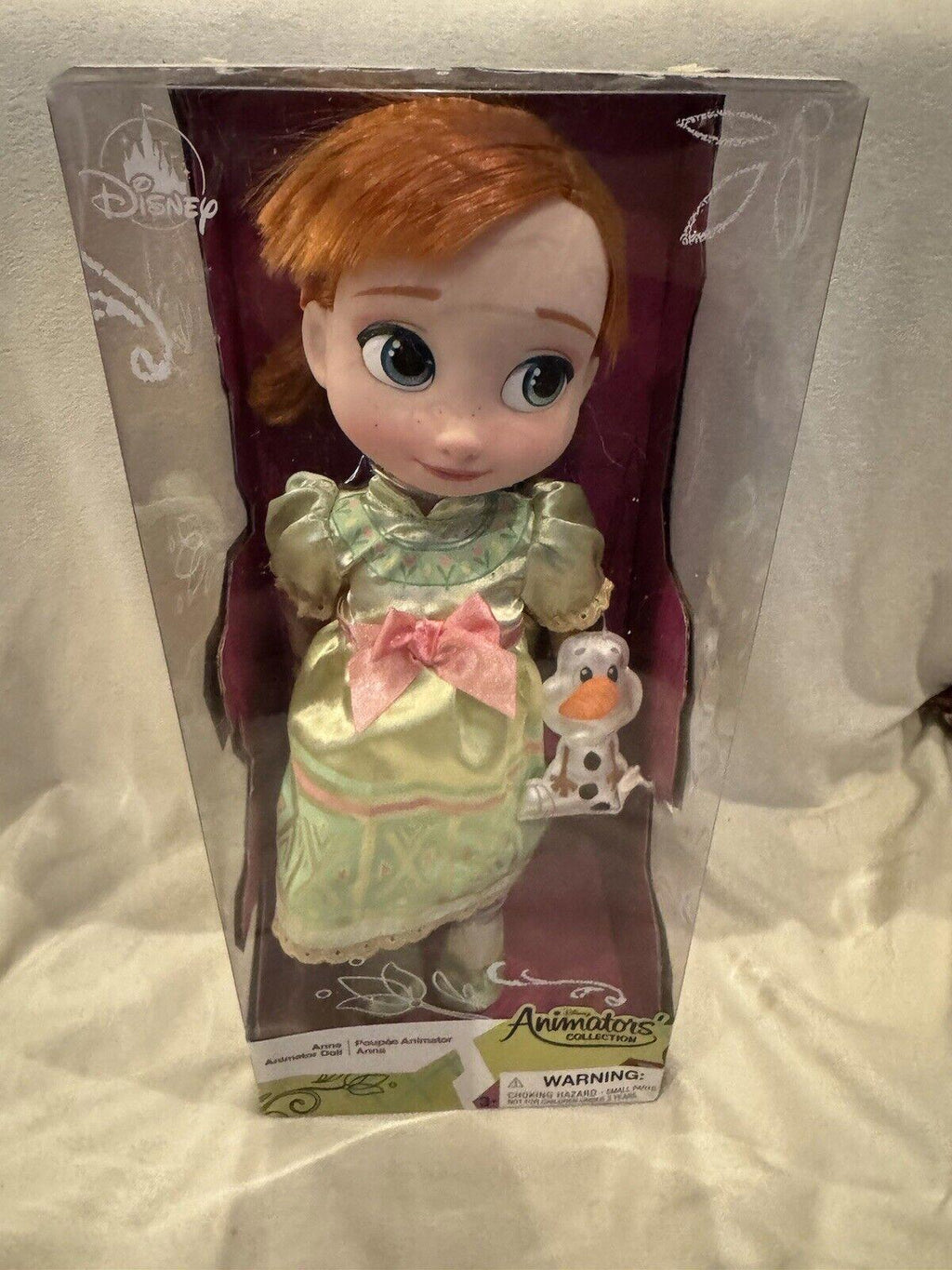 Disney Animators' Collection Anna Doll Frozen 16" Doll NIB