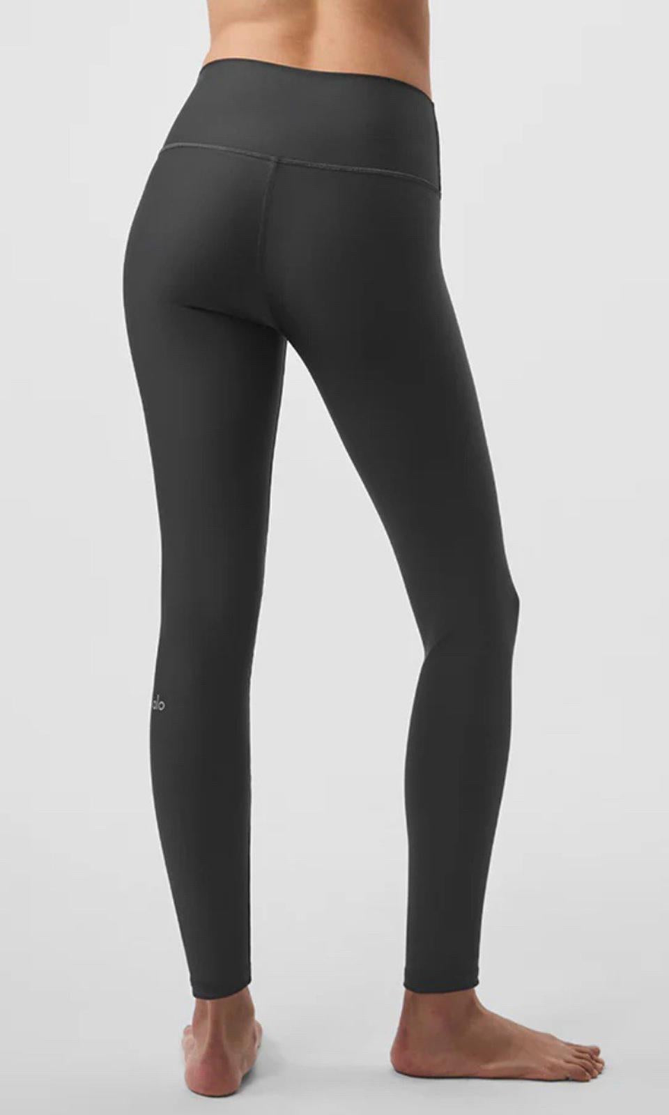 Alo Yoga 7/8 High-Waist Airlift Legging Size S Anthracite LIMITED EDITION NEW