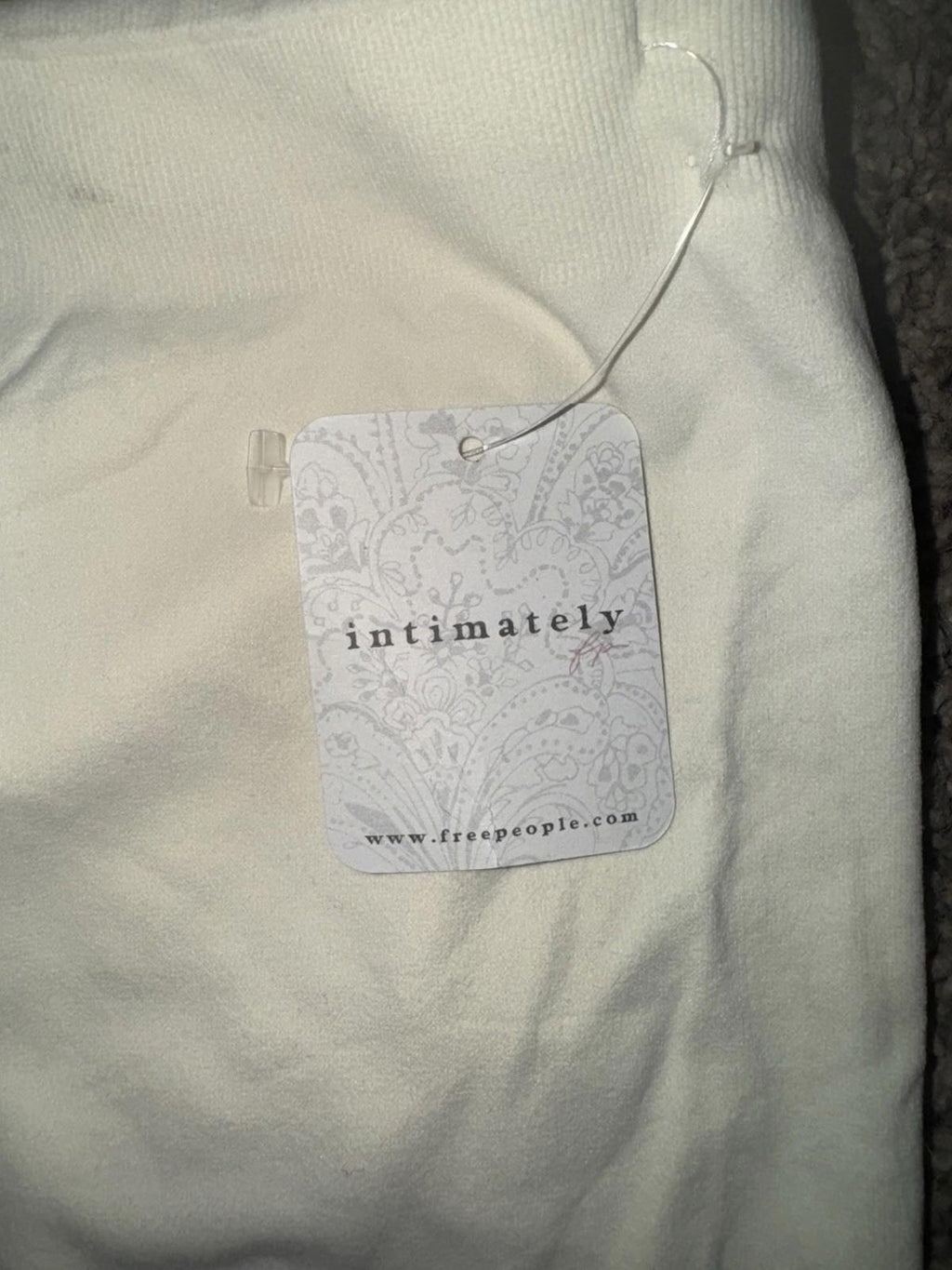 NEW SOLD OUT Intimately Free People The Carrie Tube Top Ivory NWT M/L