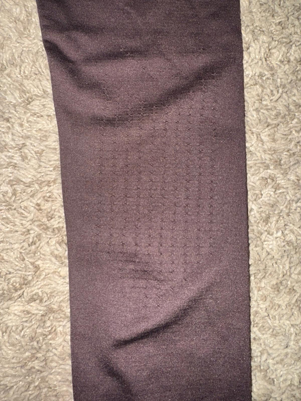 Gymshark Women's Sweat Seamless High Waist Leggings SMALL Shadow Brown NWOT