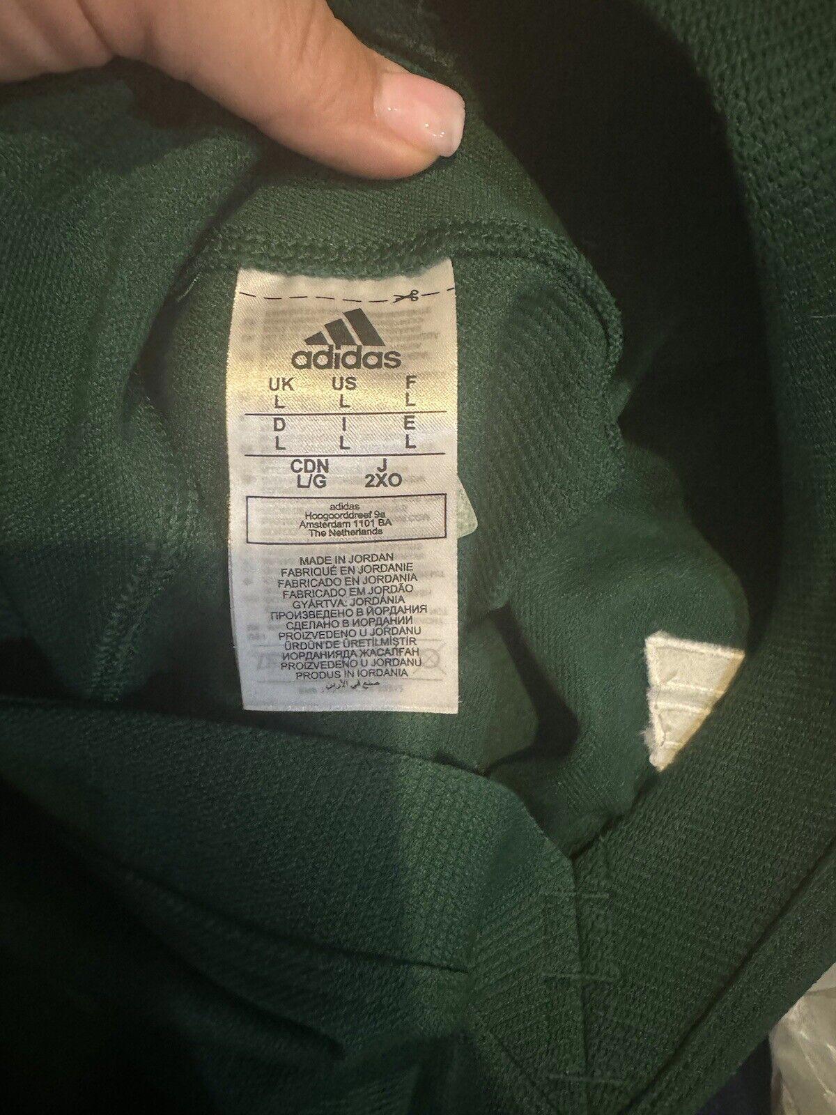 Adidas Primeknit A1 Football Jersey Green Men Large NWOT