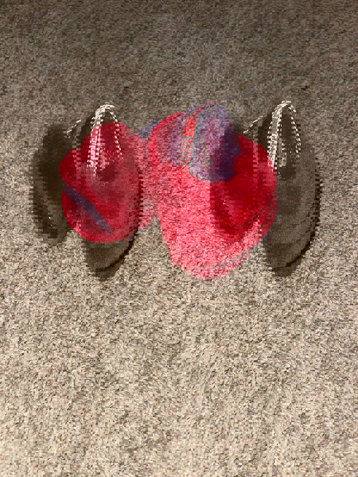 4/5 12-18 MOS UGG BIXBEE & LOVEY SAMBA RED BOOTIES & BLANKET