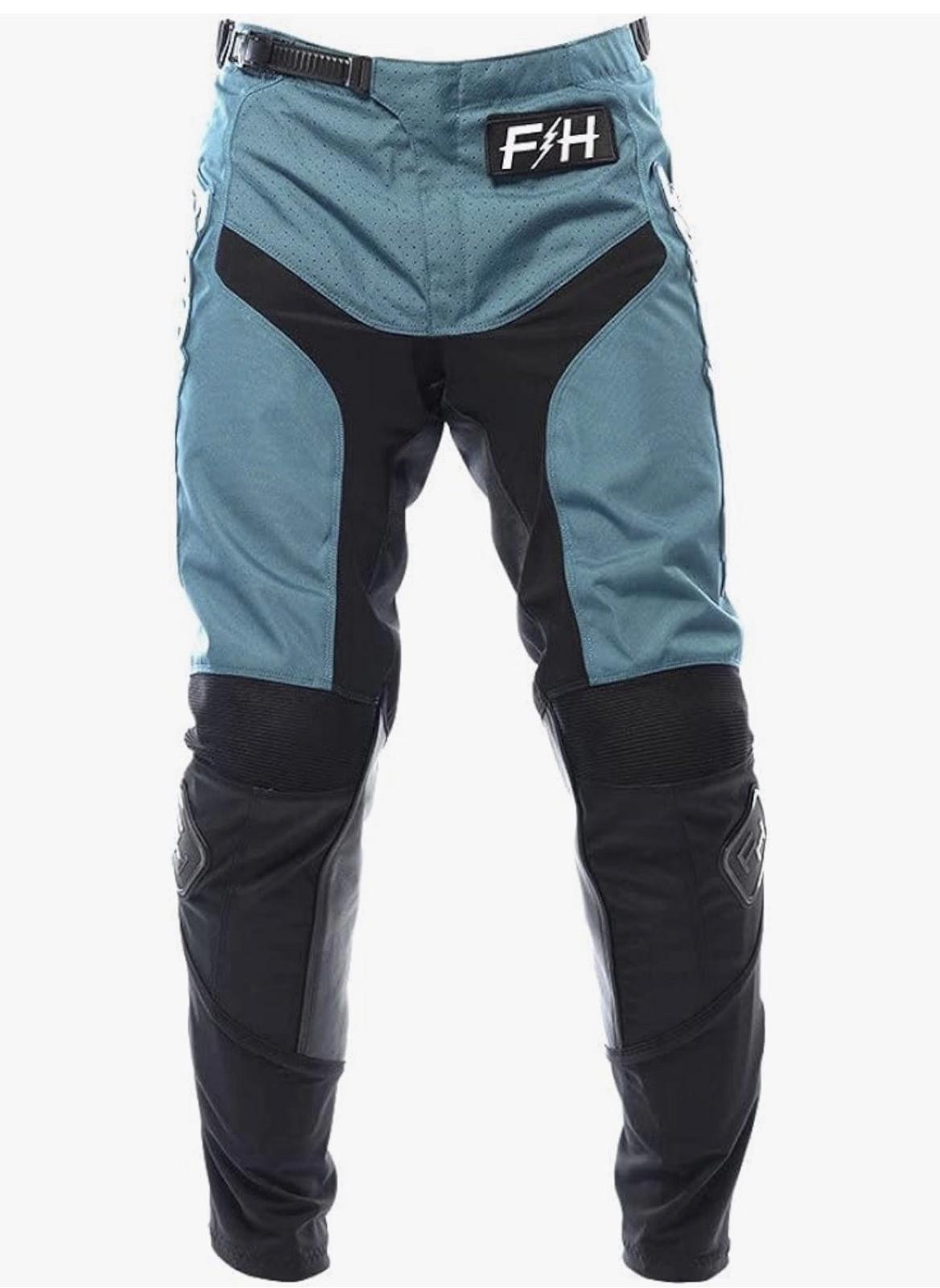 Fasthouse Grindhouse Knox Motocross Pants | Black/ Indigo Youth 26 NEW